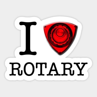 I Love Rotary Sticker